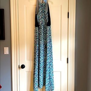 Draper James Floral Lace, Drawstring Maxi, EUC, 8